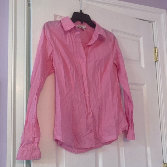 Pink button down shirt - Picture 1 of 9